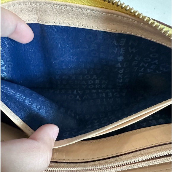 🍋 Kate Spade Wellesley Limoncello Leather Continental Wallet 🍋 - Picture 15 of 16